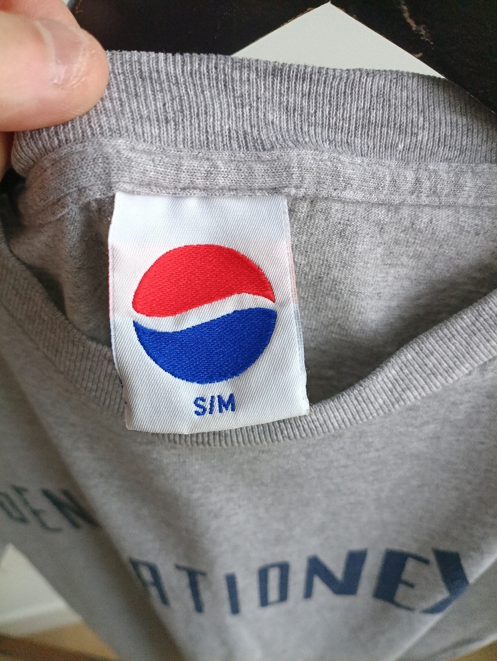 VTG 90s Pepsi Generation Next Grey Promo Tee M Single Stitch - Picture 3 of 6